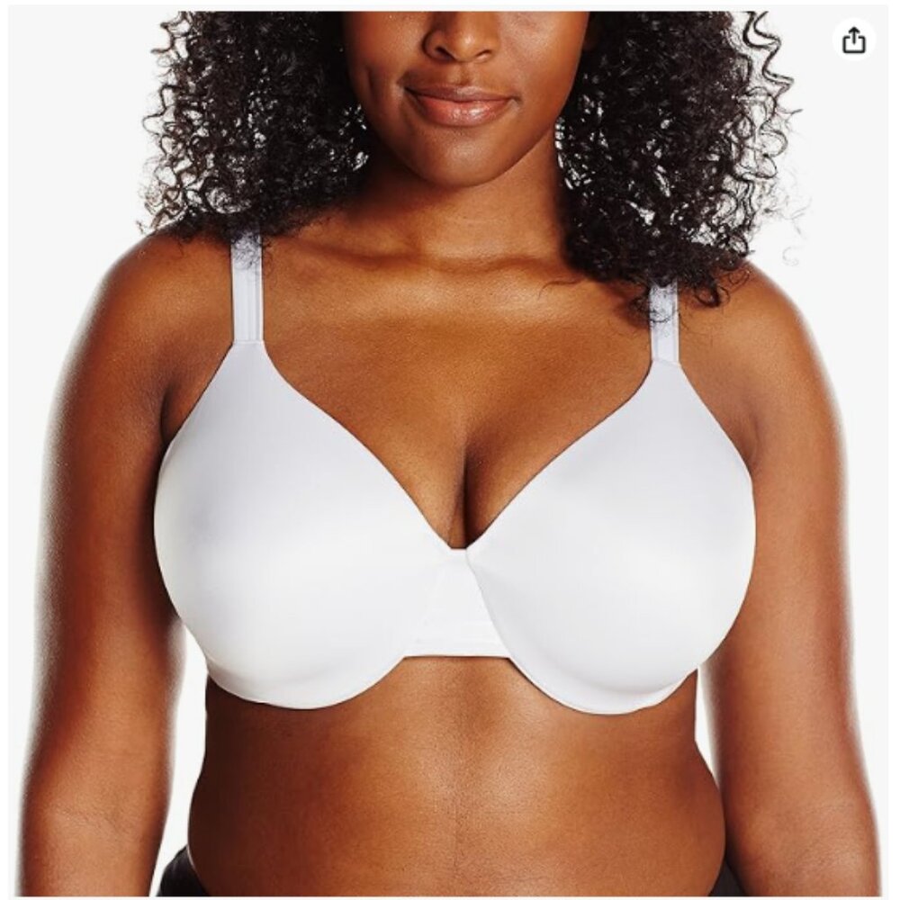 Bali Women's Underwire Bra DF3W11 One Smooth U Back-Smoothing Full Coverage 34D